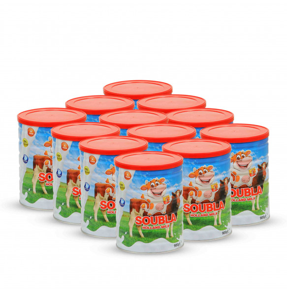 Solubla Holland milk 900gm (12 pcs)
