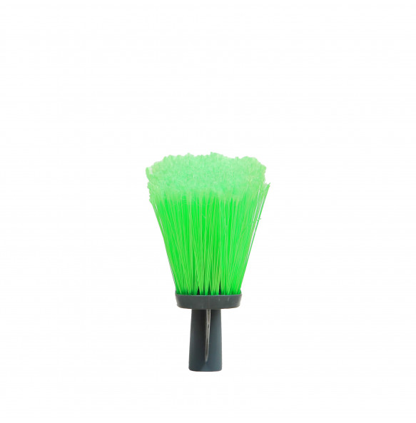 Fiber Broom Indoor / Outdoor Adjustable Handle
