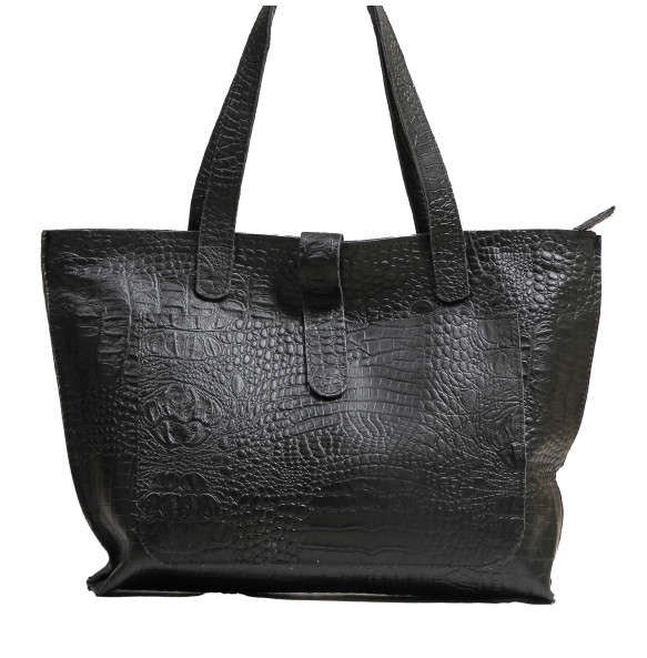 Loza_ Women's Leather Large Tote Bag