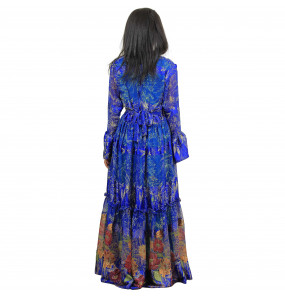 Mulu , Netanet  & Friends_  Women's Chiffon Dress