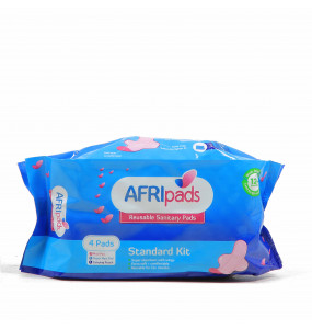 AFRIpads reusable sanitary pads 4-pack Kit