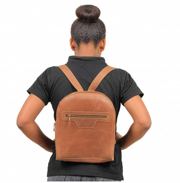 Germaye_Leather Backpack Women's Bag