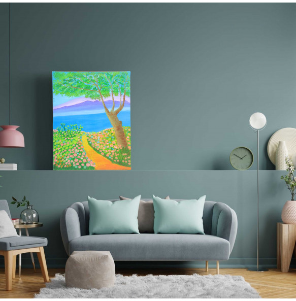 Acrylic Canvas  Colorful Painting Wall Art /50*80cm