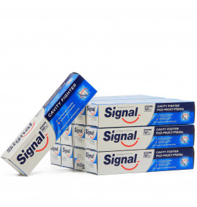 Signal Toothpaste Cavity Fighter /150g 1 Pack (48 Pieces)