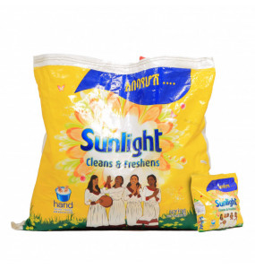 Sunlight Powder Detergent Pack of  72( 90g)