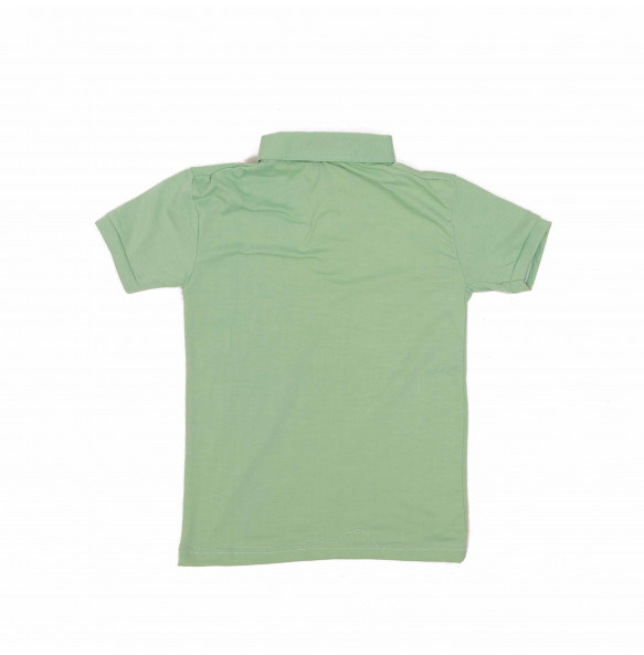 YOUNATHAN  _ Short Sleeve T-shirt-Button collar