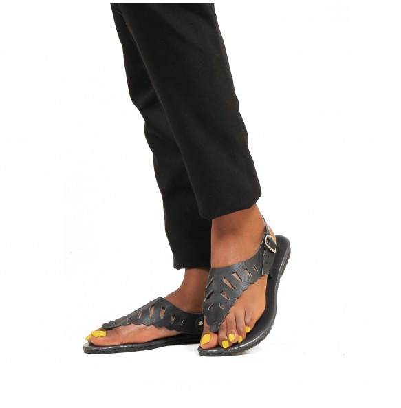Yehalaset_ Pure Leather Sandal Shoe