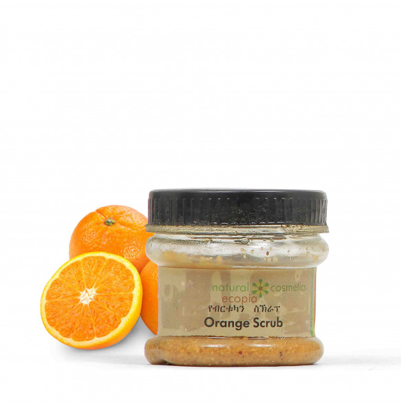 Ecopia 100% Organic Orange Body& Face  Scrub