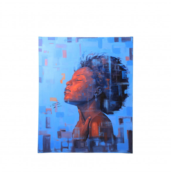women portrait Wall Painting Abstract Canvas 80cm*60cm