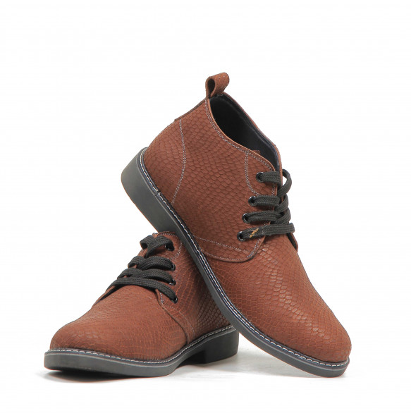 Mengistu_ Men's Pure Leather Short Boots
