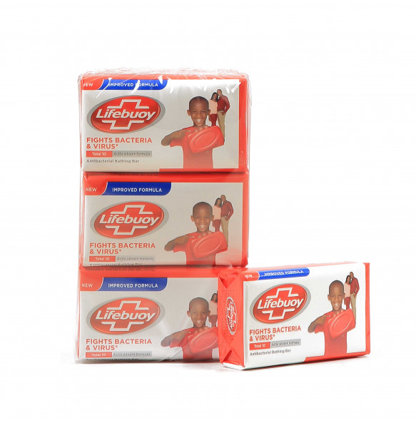 Lifebuoy Total 10 Soap / 70g  (Pack of 72)