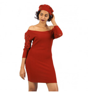 Markon Women's Comfortable Dress With Hat 