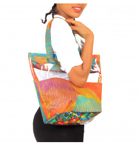 Sisaye_ Fashion Women's Africa Pattern Print Bag