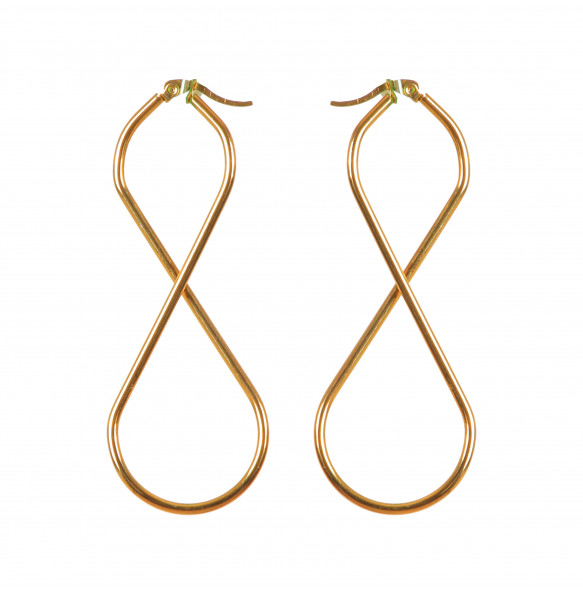 Women’s Stainless steel Gold Plated Earring