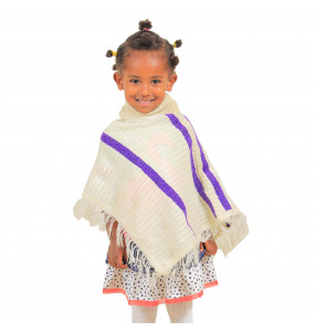 Meseret_ Thread-made well designed sleeveless kids’  Cloak  