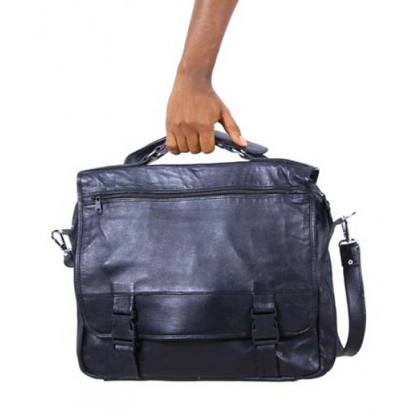 Mesfin _ Genuine Lather Men’s Shoulder Bag /Hand Bag 