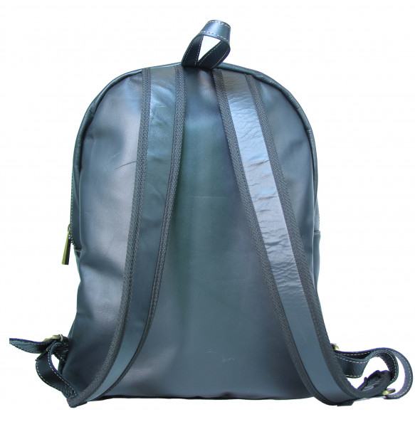  Tiru Unisex Genuine Leather Stylish backpack   